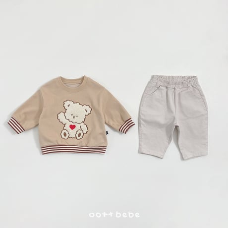 oottbebe/53. cotton span pants XS(1-2Y)-XL(6-7Y)
