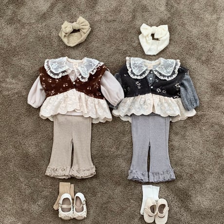 bebeholic/39. elsa vest S(6-12M)-M(12-18M)
