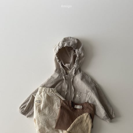 amigo/52. mine hood shirt XS-XL