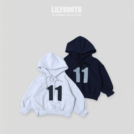 lilybooth/17. eleven hoody  S-XL