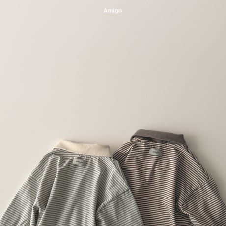 amigo/49. collar T-shirt XS-XL
