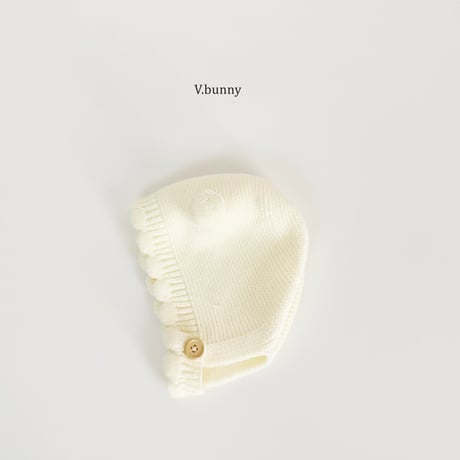 vbunny/92. banul bonnet knit FREE(44CM-46CM)