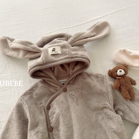 valubebe/91. rabbit fleece jacket 6M-S