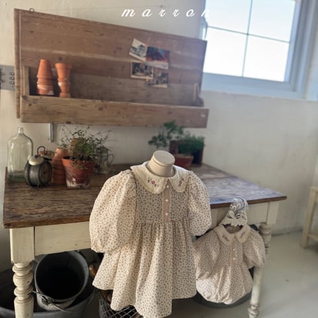 marron/23. mimosa one-piece XS-L