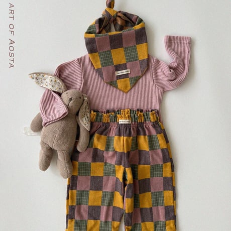 aosta/66. [Patchwork Scarf] FREE