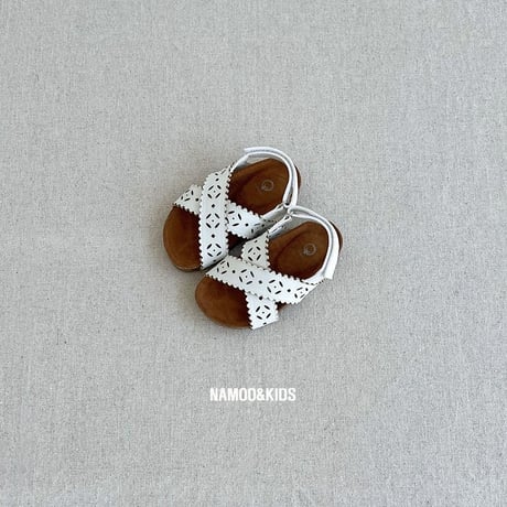 namoo/9. cream sandal 140-220