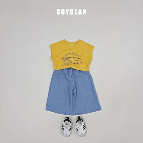 soybean/154. plan ) Binji music sleeve T-shirt JS-JM