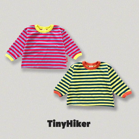 tinyhiker/11. fre stripe T-shirt XS-XL
