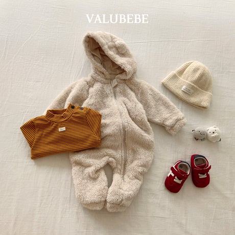 valubebe/63. compotable fleece suit 6M-18M