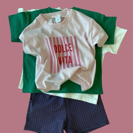 mikki/49. dolce vita half t T-shirt ADULT