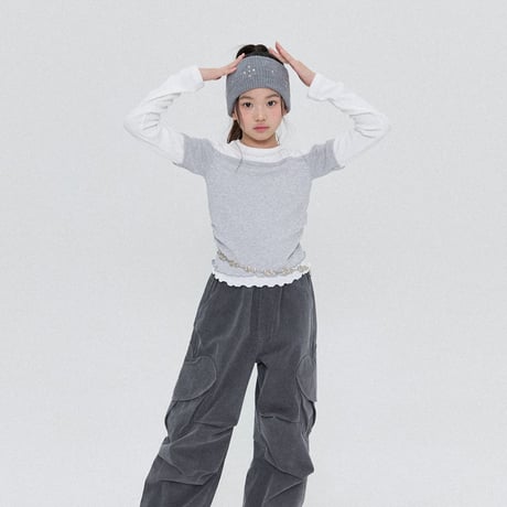 forkchips/5. lilly heart pocket pants M-XL