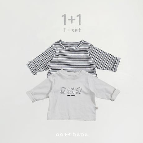 oottbebe/11. ) sei otte 1 + 1 ( bebe T-shirt S(0-6M)-M(6-12M)