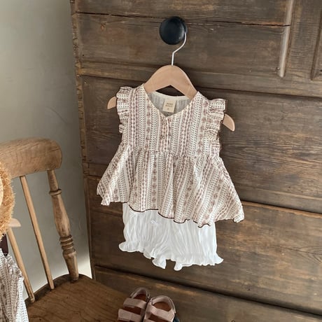 bebeholic/34. issle blouse S(3-6M)-L(12-18M)