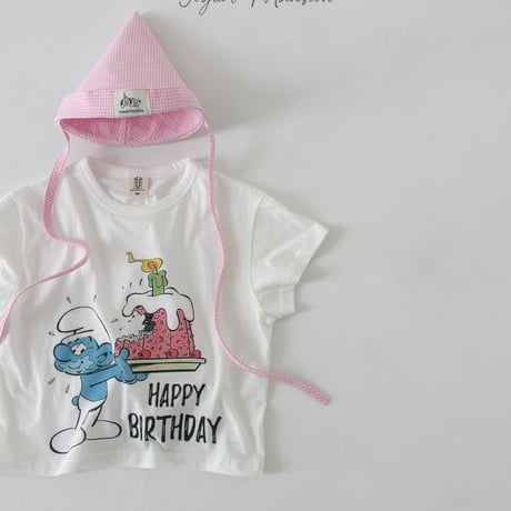 yogurtmansion/34. happy birthday T-shirt XS-XL