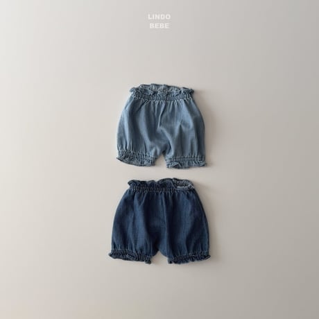 lindo/5. denim bloomer 1(3M-6M)-3(12M-18M)