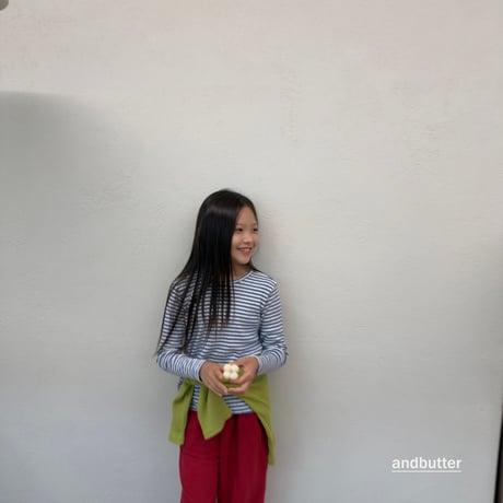 andbutter/72. Tommy Point T-Shirt JS-JM