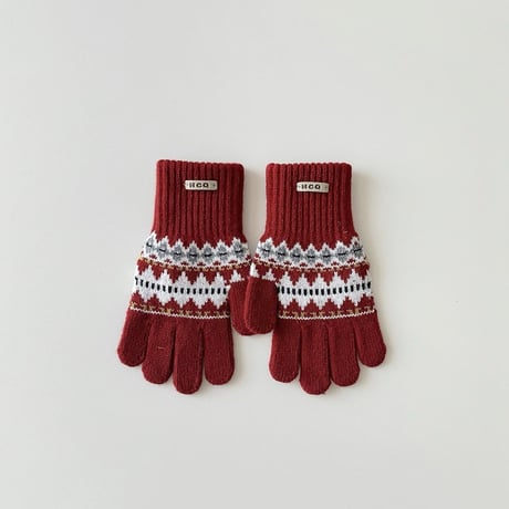 dudie/131. fair isle glove FREE