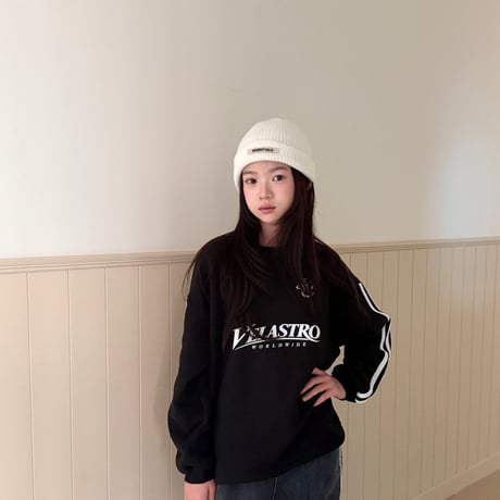 comma/86. sleeve two line T-shirt 140-150