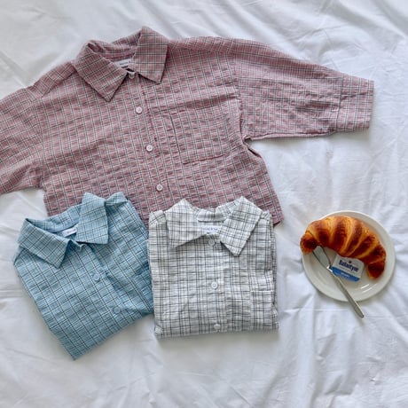 matilda/15. joy check shirt 5-13