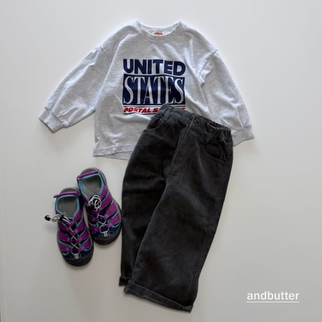 andbutter/26. Slub Cotton Pants JS-JM