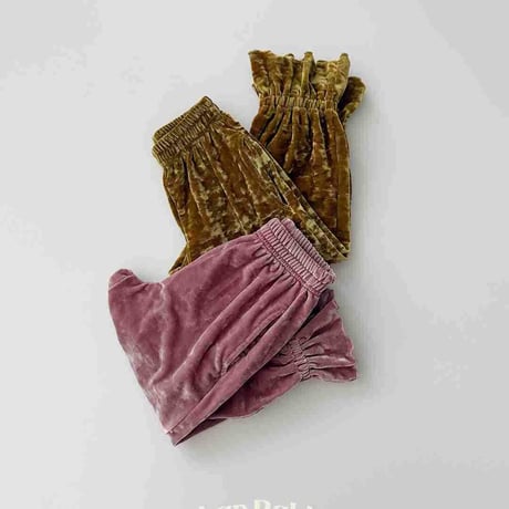 urbanrabbit/10. Bring Velvet Jogger Pants XS-XL