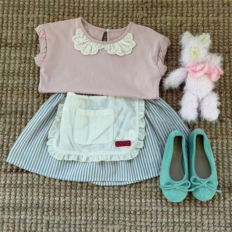 aiai/92. lovely lace collar T-shirt 90-130
