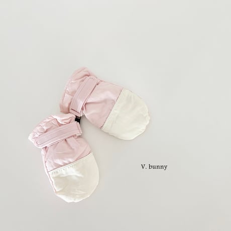 vbunny/54. line two color glove FREE