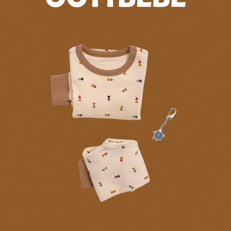 oottbebe/15. Triangle rectangle inner wear XS(0-1Y)-XL(4-5Y)