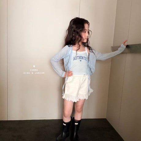 comma/219. lace sleeveless 160-170