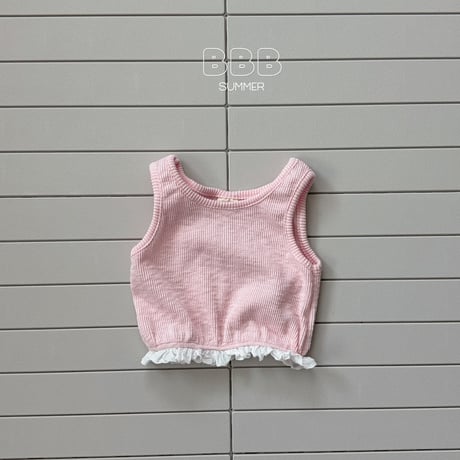 bellabambina/96. crop T sleeveless XS-XL