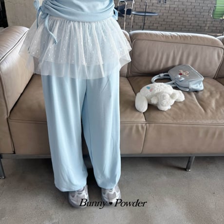 bunnypowder/140. dot rayerd skirt S-M