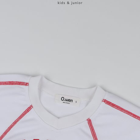 owen/56. england V neck half t T-shirt JS-JXL