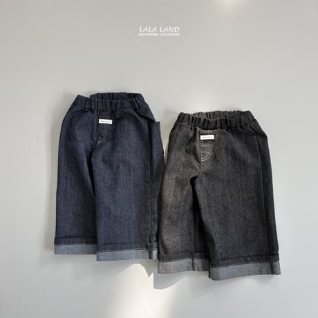 lalaland/7. rollup stitch denim XS-XL