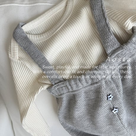 aosta/38. [Star Candy Overalls] S(0-6M)-L(12-24M)