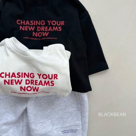 blackbean/60. chacing T-shirt S-XL