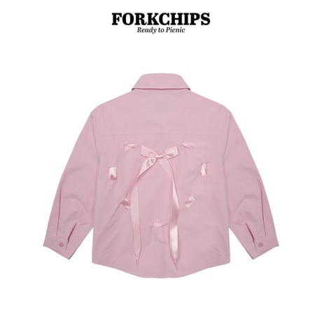 forkchips/34. ribbon punching shirt JS-JXL