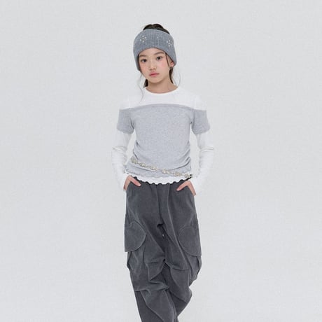 forkchips/5. lilly heart pocket pants M-XL