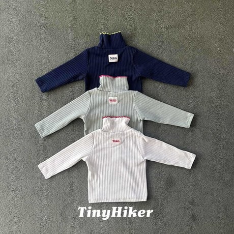 tinyhiker/3. fit pollar T-shirt XS-XL