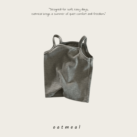 oatmeal/25. bear st sleeveless XS-XL