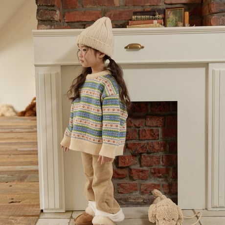 melikey/96. vintage indie knit JS-JM