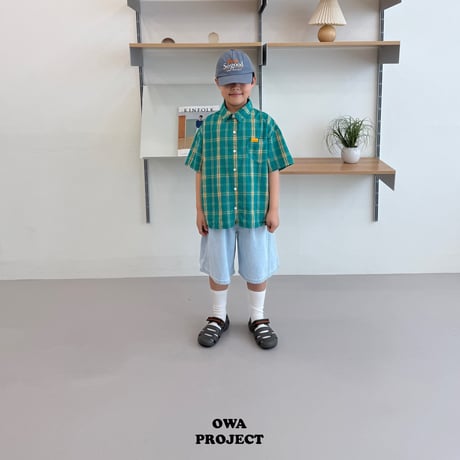 owa/45. 7bu linen denim pants S-XL