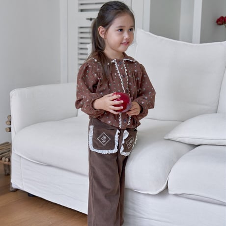 marron/33. sharon blouse XS-L
