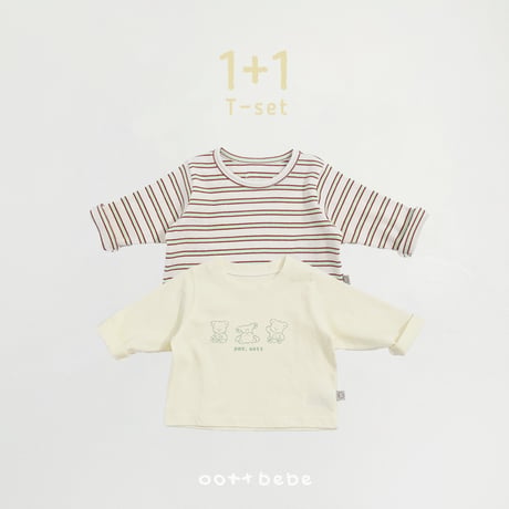 oottbebe/11. ) sei otte 1 + 1 ( bebe T-shirt S(0-6M)-M(6-12M)