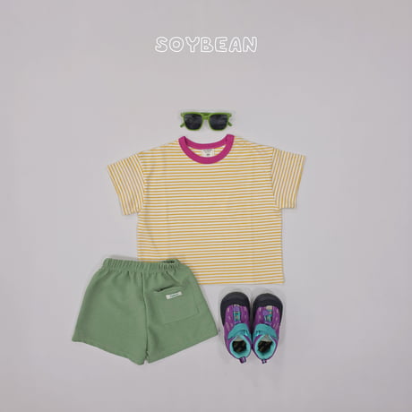 soybean/17. plan ) captain dangara half t T-shirt XS-XL
