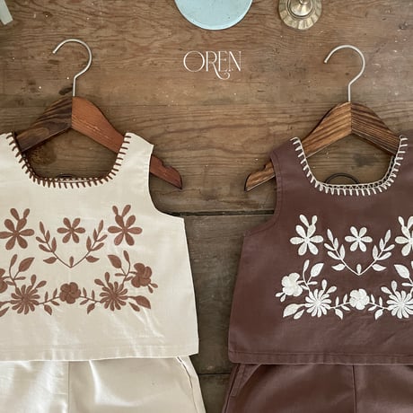 oren/46. brunel embroidery set S-XL