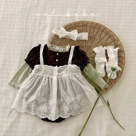 valubebe/58. soft fril T-shirt 6M-S