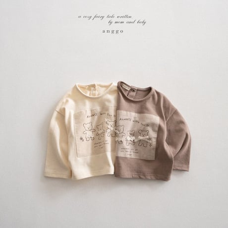 anggo/4. bear T-shirt XS-XL