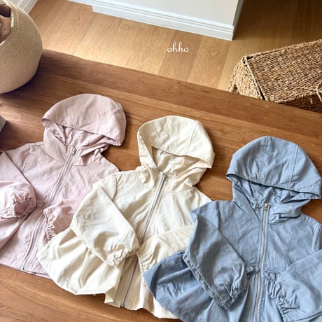 ohho/8. summer fril windbreaker S-2XL