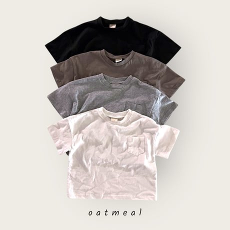 oatmeal/15. pocket round XS-XL