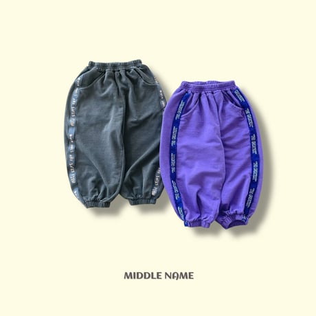 middlename/24. pigment tape jogger pants S-XL
